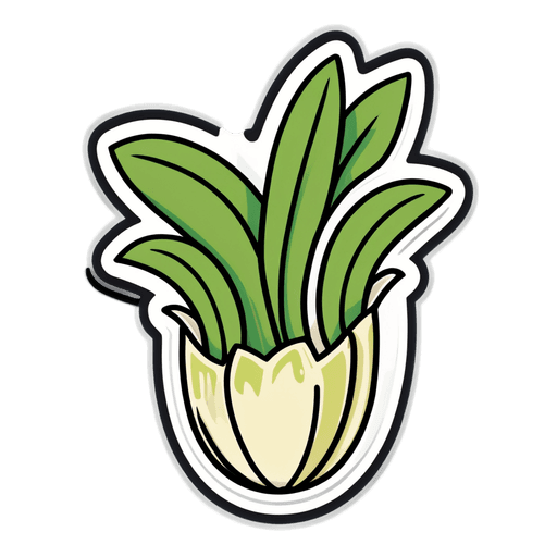 Bean Sprouts sticker illustration