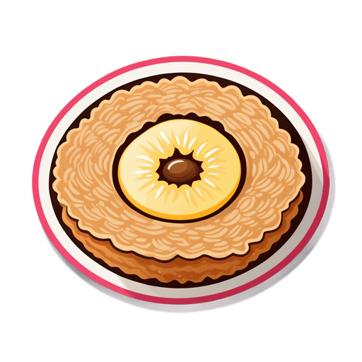 Bran Flakes sticker illustration