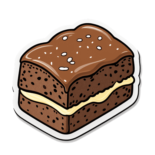 Brownies (Regular) sticker illustration