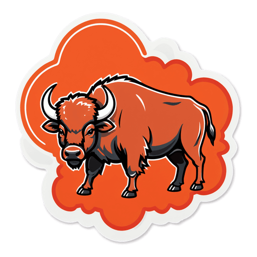 Buffalo Sauce sticker illustration