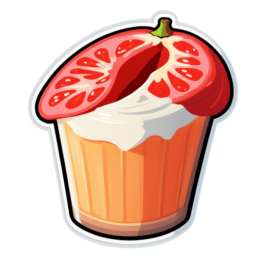 Casein Protein sticker illustration