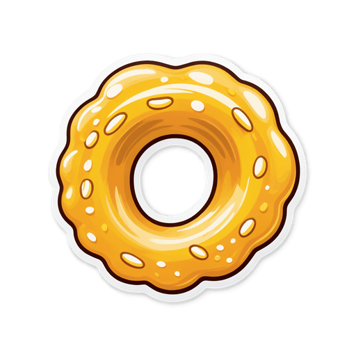 Cheerios sticker illustration