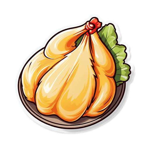 Chicken Breast sticker illustration