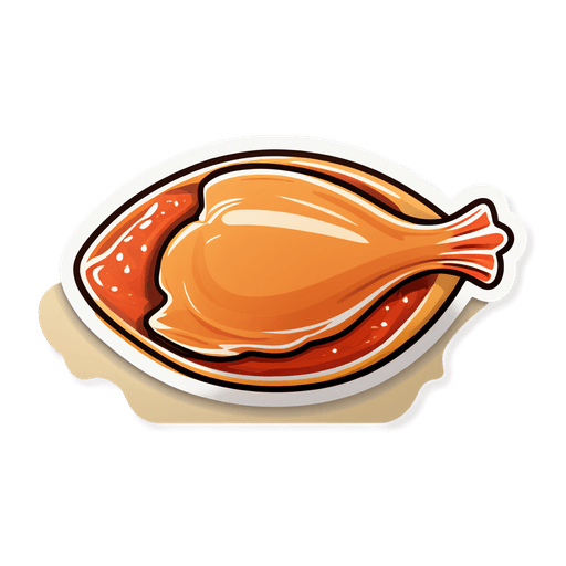 Chicken Liver sticker illustration