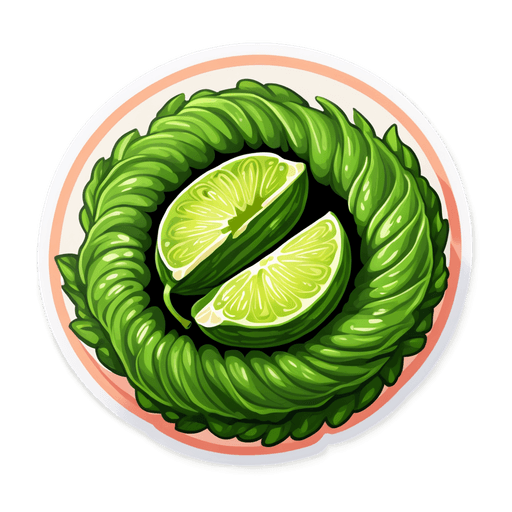 Chimichurri sticker illustration