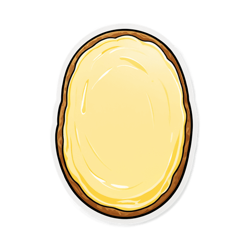 Cultured Butter sticker illustration