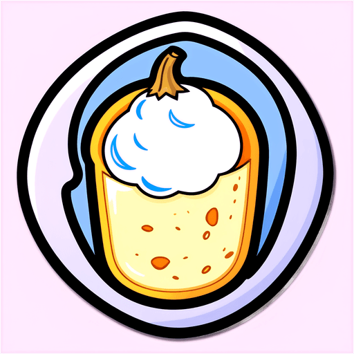 Cultured Buttermilk sticker illustration