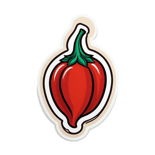 Harissa sticker illustration