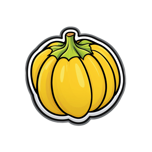 Jackfruit sticker illustration