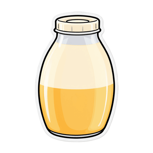 Kefir (Plain) sticker illustration