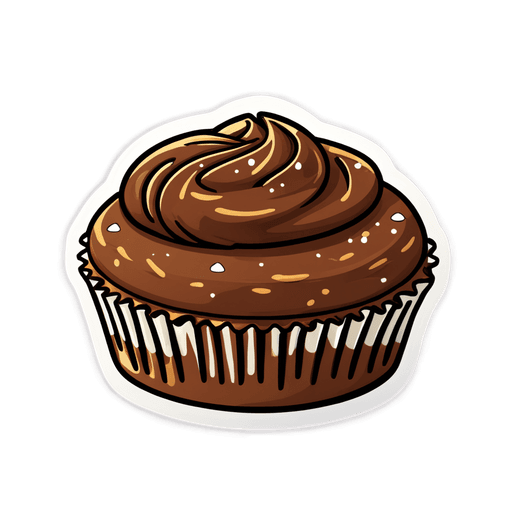 Keto Brownies sticker illustration