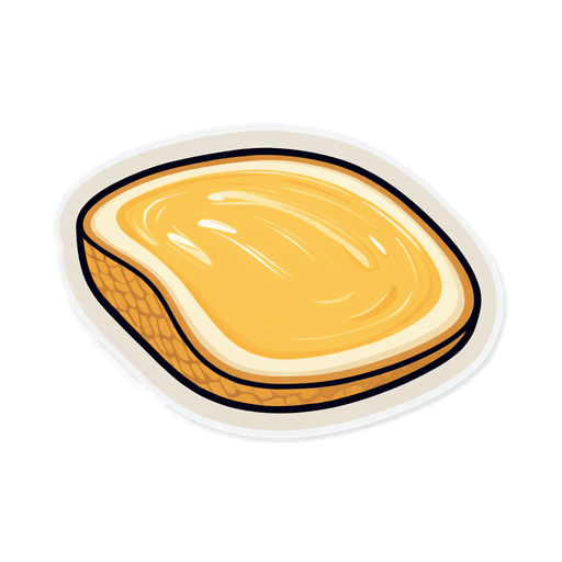 Lard sticker illustration