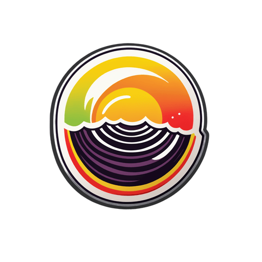 MCT Oil sticker illustration