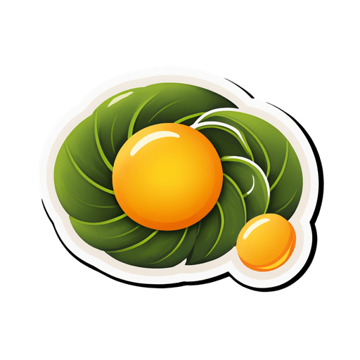 Oolong Tea sticker illustration