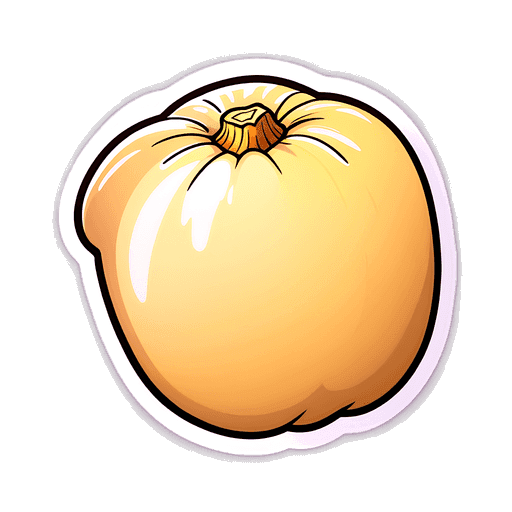 Potato (White) sticker illustration