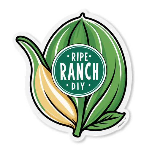 Ranch Powder Mix (Dry) sticker illustration