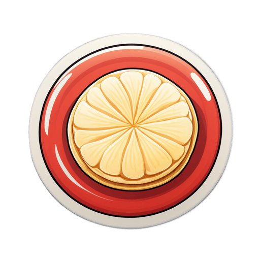 Rice Cakes sticker illustration