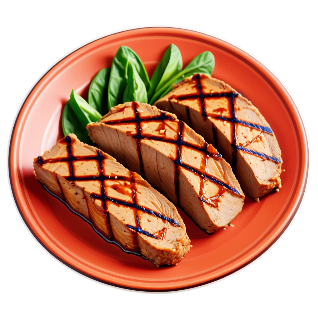 Seitan sticker illustration