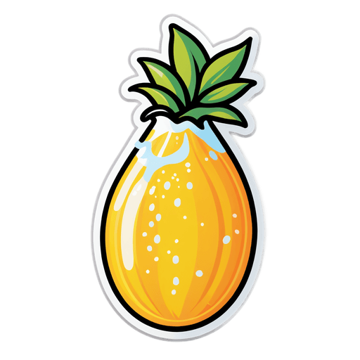 Sparkling Water sticker illustration
