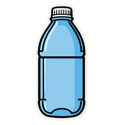 Water sticker illustration